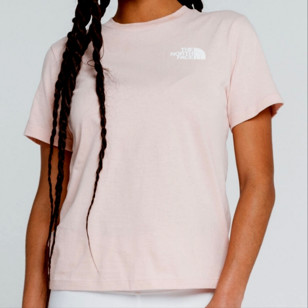 The North Face Relaxed Fit T Shirt Pink Size XS